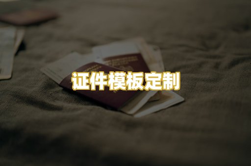 证件模板定制